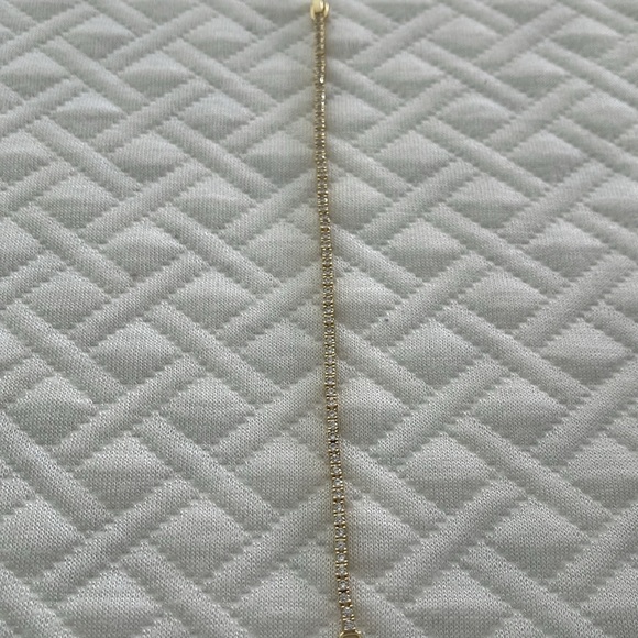 Two for the price of 1 dainty nail necklace and tennis bracelet - Picture 3 of 7